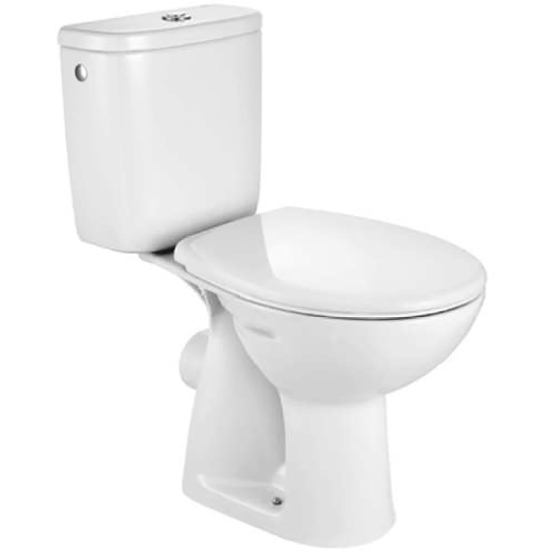 WC combi Jika – spodní nebo zadní odpad, montáž v ceně